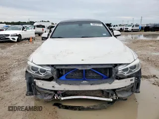 2015 BMW M3 with VIN WBS3C9C53FP804852, listed as a Copart auction lot 60837835 with Not provided miles and Salvage title. Bid and sale history available at DreamBid. Image 5.