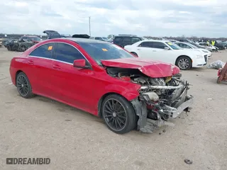 2015 Mercedes-Benz CLA-Class CLA 250 with VIN WDDSJ4EB9FN254427, listed as a IAAI auction lot 41367209 with 64,444 mi miles. Bid and sale history available at carsss.com. Image 1.