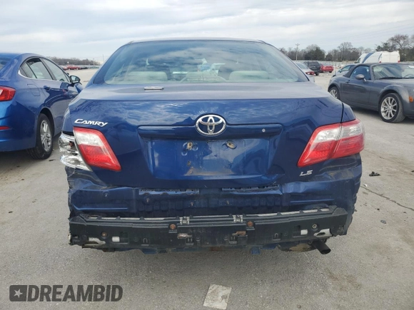 2009 Toyota Camry with VIN 4T1BE46K89U354568, listed as a Copart auction lot 45355125 with 101,117 mi miles and Salvage Title. Bid and sale history available at DreamBid. Image 6.