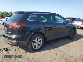 2014 Mazda CX-9 Sport with VIN JM3TB2BV6E0431971, listed as a Copart auction lot 63778635 with 136,287 mi miles and Salvage title. Bid and sale history available at DreamBid. Image 3.