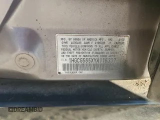 2000 Honda Accord EX z VIN 1HGCG565XYA116337, wystawiony jako Copart lot #47110165 z przebiegiem 255 989 mil mil oraz Szkoda całkowita • Salvage title. Historia ofert i sprzedaży dostępna na DreamBid. Obrazek 12.
