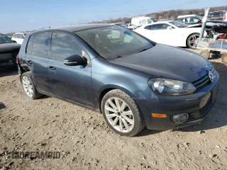 2012 Volkswagen Golf TDI with VIN WVWNM7AJ1CW016932, listed as a Copart auction lot 85508254 with 104,743 mi miles and Salvage title. Bid and sale history available at DreamBid. Image 4.