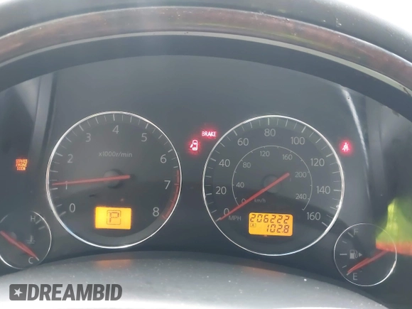 2005 Infiniti FX with VIN JNRAS08UX5X105553, listed as a IAAI auction lot 42732408 with 206,222 mi miles and . Bid and sale history available at DreamBid. Image 7.