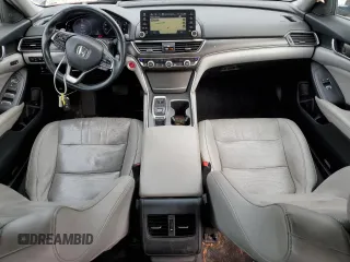 2019 Honda Accord Touring with VIN 1HGCV2F95KA017407, listed as a Copart auction lot 58015325 with 252,387 mi miles and Salvage title. Bid and sale history available at DreamBid. Image 8.