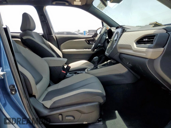 2025 Subaru Forester Limited with VIN JF2SLDRC3SH489245, listed as a Copart auction lot 55678345 with 2,846 mi miles and Salvage title. Bid and sale history available at DreamBid. Image 7.