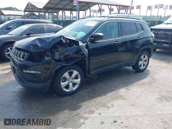 2018 Jeep Compass Latitude with VIN 3C4NJDBB2JT114644, listed as a IAAI auction lot 42499210 with 82,988 mi miles and . Bid and sale history available at DreamBid. Image 19.