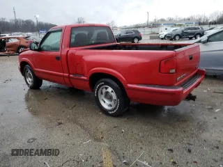 1998 GMC Sonoma SLS with VIN 1GTCS14X5W8503781, listed as a Copart auction lot 43209295 with 169,531 mi miles and Salvage Title. Bid and sale history available at carsss.com. Image 2.