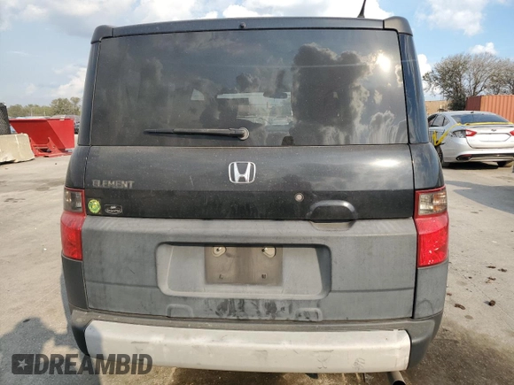 2008 Honda Element LX with VIN 5J6YH18358L000550, listed as a Copart auction lot 45276605 with 166,531 mi miles and Salvage Title. Bid and sale history available at DreamBid. Image 6.