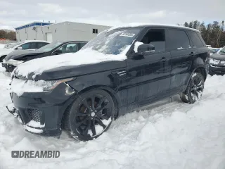 2018 Land Rover Range Rover Sport HSE with VIN SALWR2RK2JA194888, listed as a Copart auction lot 43160305 with 106,260 mi miles and Salvage Title. Bid and sale history available at carsss.com. Image 1.