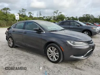 2015 Chrysler 200 Limited with VIN 1C3CCCAB8FN559592, listed as a Copart auction lot 53809995 with 86,566 mi miles and Salvage Title. Bid and sale history available at DreamBid. Image 4.