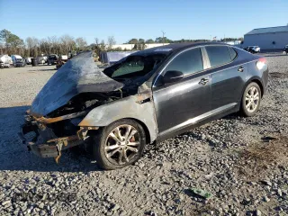 2012 Kia Optima EX with VIN 5XXGN4A62CG030047, listed as a Copart auction lot 85845444 with Not Provided miles and Salvage Title. Bid and sale history available at carsss.com. Image 1.