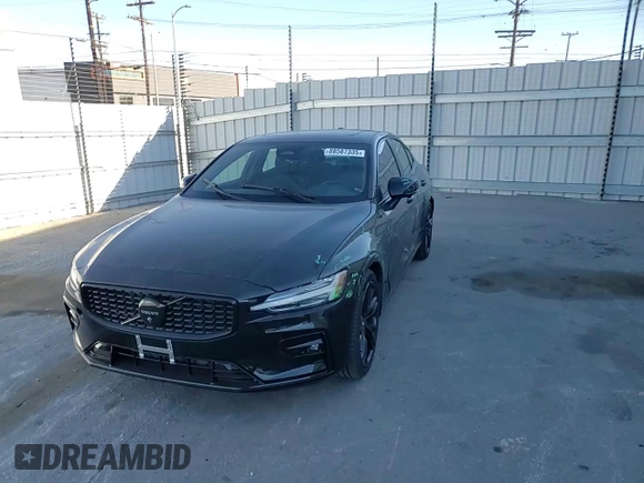2024 Volvo S60 Plus Black Edition with VIN 7JRL12TH2RG304962, listed as a Copart auction lot 88587335 with 10,896 mi miles and Salvage title. Bid and sale history available at DreamBid. Image 10.