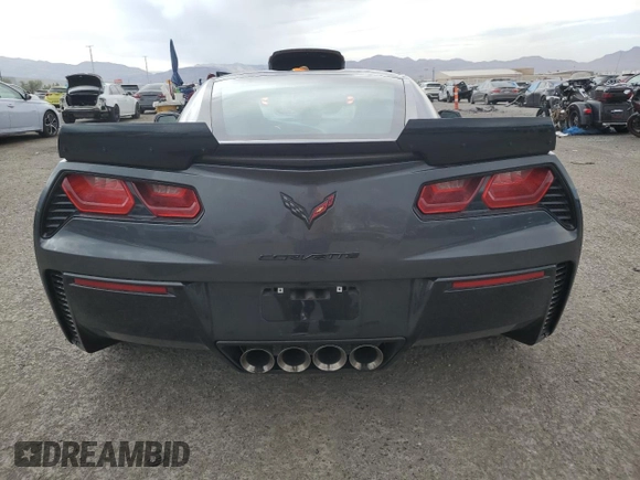 2017 Chevrolet Corvette with VIN 1G1Y12D78H5300542, listed as a Copart auction lot 63429825 with 77,784 mi miles and Salvage title. Bid and sale history available at DreamBid. Image 6.