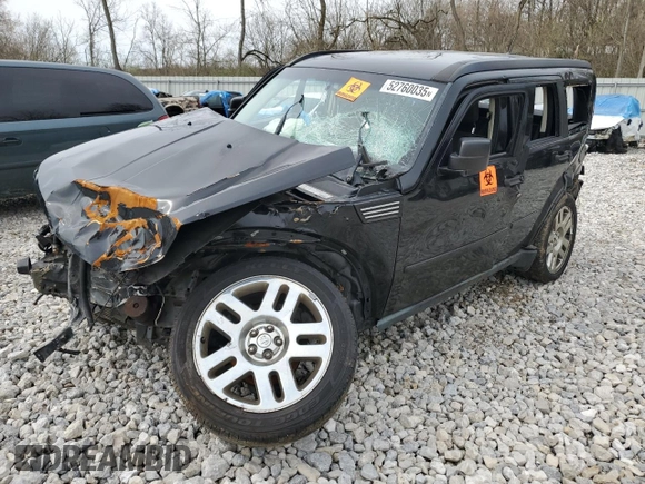 2011 Dodge Nitro Heat with VIN 1D4PU4GK3BW600614, listed as a Copart auction lot 52760035 with Not Provided miles and Salvage Title. Bid and sale history available at DreamBid. Image 1.