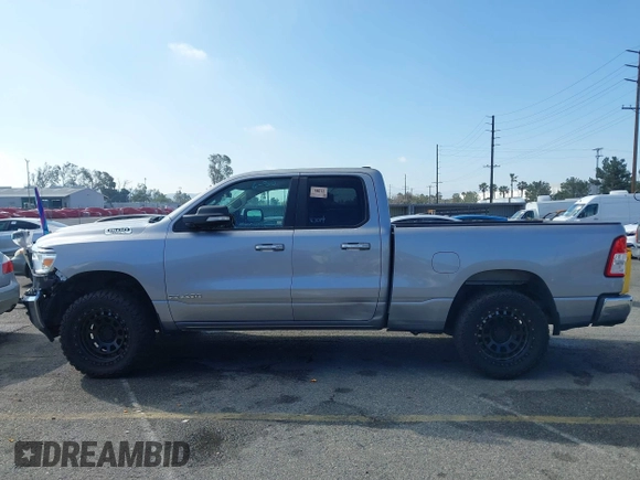 2020 Ram 1500 Big Horn with VIN 1C6RREBT9LN277777, listed as a IAAI auction lot 41725484 with 83,020 mi miles. Bid and sale history available at carsss.com. Image 15.