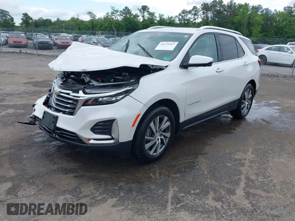 2022 Chevrolet Equinox Premier с VIN 3GNAXNEV8NS166324, выставлен на аукционе IAAI как лот 42233567 с пробегом 35 761 миль миль и . История ставок и продаж доступна на DreamBid. Изображение 17.