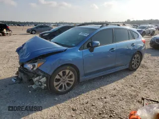 2015 Subaru Impreza Special Sports Premium z VIN JF1GPAU60F8241815, wystawiony jako Copart lot #59336145 z przebiegiem 139 122 mil mil oraz Szkoda całkowita • Salvage title. Historia ofert i sprzedaży dostępna na DreamBid. Obrazek 1.
