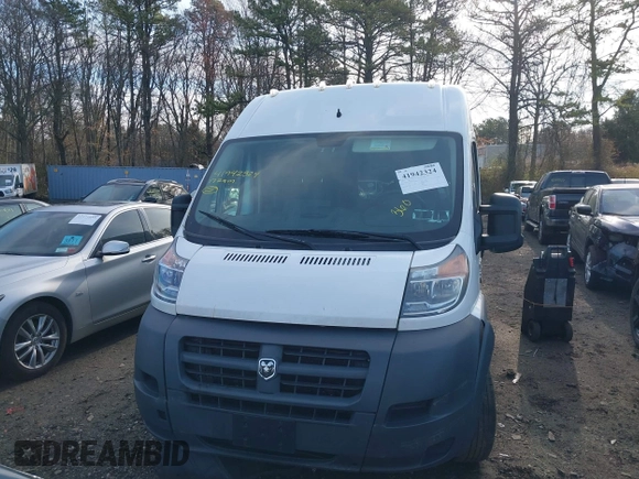 2017 Ram ProMaster Cargo with VIN 3C6TRVDG0HE503206, listed as a IAAI auction lot 41942324 with 141,967 mi miles and . Bid and sale history available at carsss.com. Image 12.