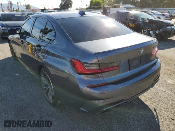 2020 BMW 3 Series M340i with VIN WBA5U7C02LAF54041, listed as a Copart auction lot 66957702 with 34,812 mi miles and . Bid and sale history available at DreamBid. Image 3.
