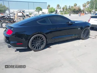 2015 Ford Mustang GT with VIN 1FA6P8CF8F5355875, listed as a IAAI auction lot 42146274 with 48,471 mi miles and . Bid and sale history available at carsss.com. Image 4.