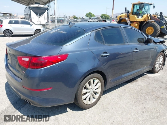 2015 Kia Optima LX with VIN 5XXGM4A70FG438174, listed as a IAAI auction lot 42267399 with 132,406 mi miles and . Bid and sale history available at DreamBid. Image 4.