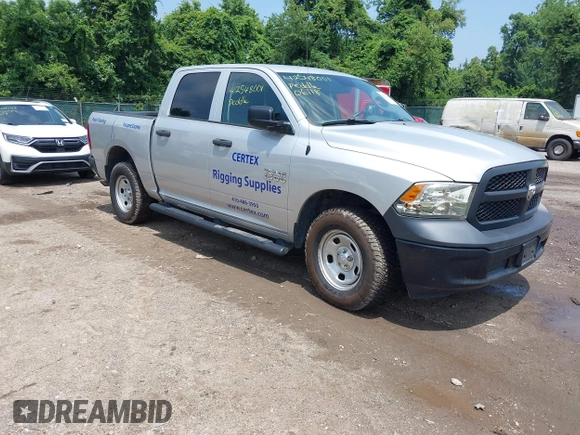 2016 Ram 1500 Tradesman z VIN 1C6RR7KG3GS305742, wystawiony jako IAAI lot #42548001 z przebiegiem 313 235 mil mil oraz . Historia ofert i sprzedaży dostępna na DreamBid. Obrazek 1.