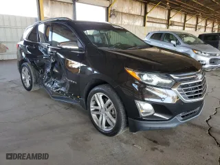 2018 Chevrolet Equinox Premier with VIN 2GNAXNEX7J6156345, listed as a Copart auction lot 52252585 with 101,520 mi miles and Salvage Title. Bid and sale history available at carsss.com. Image 4.