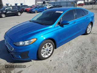 2020 Ford Fusion SE z VIN 3FA6P0LU5LR266421, wystawiony jako Copart lot #44982505 z przebiegiem 36 508 mil mil oraz Szkody całkowita. Historia ofert i sprzedaży dostępna na DreamBid. Obrazek 1.