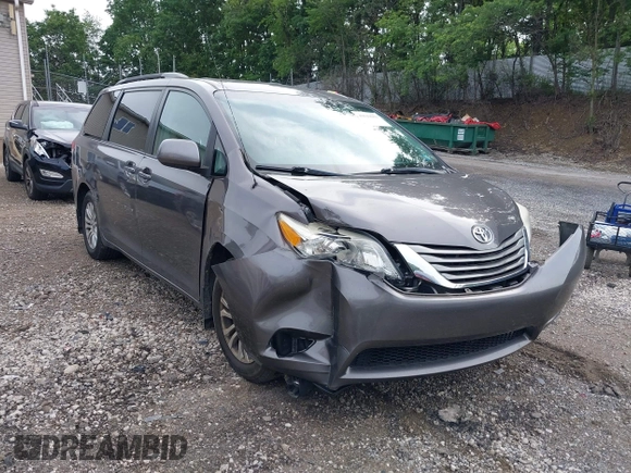 2012 Toyota Sienna XLE AAS with VIN 5TDYK3DC5CS224787, listed as a IAAI auction lot 42519653 with 139,062 mi miles and . Bid and sale history available at DreamBid. Image 1.