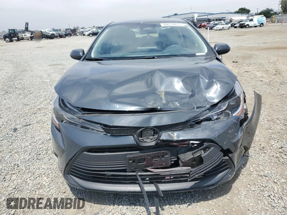 2024 Toyota Corolla LE with VIN JTDB4MEEXR3017537, listed as a Copart auction lot 60832825 with 23,779 mi miles and Salvage title. Bid and sale history available at DreamBid. Image 5.
