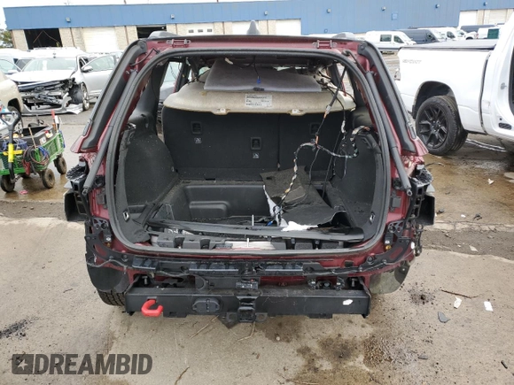 2022 Jeep Grand Cherokee Trailhawk with VIN 1C4RJHCG3N8574354, listed as a Copart auction lot 77879094 with Not provided miles and Non repairable. Bid and sale history available at DreamBid. Image 6.