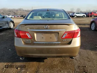 2007 Lexus ES 350 with VIN JTHBJ46G572073489, listed as a Copart auction lot 49692615 with 109,274 mi miles and Salvage Title. Bid and sale history available at carsss.com. Image 6.