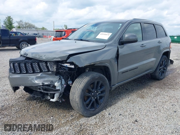 2021 Jeep Grand Cherokee Laredo E with VIN 1C4RJFAG4MC700384, listed as a IAAI auction lot 42192672 with 54,525 mi miles and . Bid and sale history available at DreamBid. Image 20.