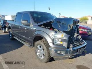 2016 Ford F-150 XLT with VIN 1FTEW1EP5GFB22117, listed as a IAAI auction lot 42050596 with 182,535 mi miles. Bid and sale history available at carsss.com. Image 1.