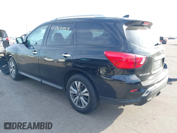 2020 Nissan Pathfinder SL z VIN 5N1DR2CM8LC609983, wystawiony jako IAAI lot #41783454 z przebiegiem 90 613 mil mil oraz . Historia ofert i sprzedaży dostępna na DreamBid. Obrazek 3.