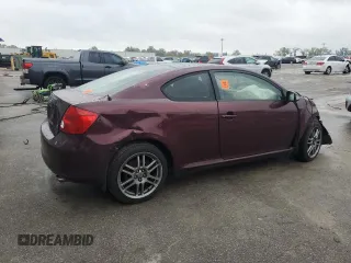 2007 Scion tC Spec with VIN JTKDE177X70146002, listed as a Copart auction lot 48511555 with 0 mi miles and Salvage Title. Bid and sale history available at carsss.com. Image 3.