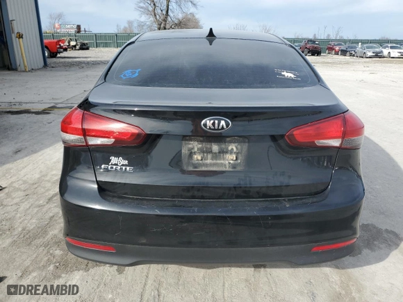 2018 Kia Forte LX with VIN 3KPFK4A77JE214600, listed as a Copart auction lot 46690995 with 144,286 mi miles and Salvage Title. Bid and sale history available at carsss.com. Image 6.