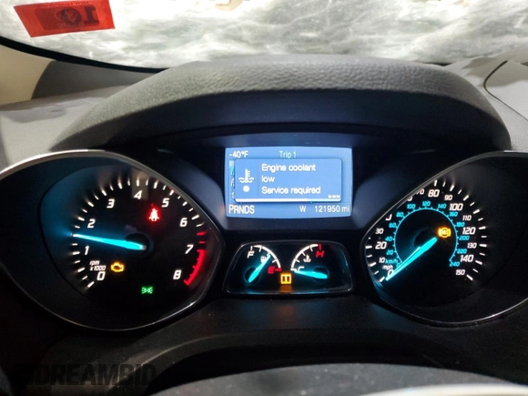 2013 Ford Escape SE with VIN 1FMCU9GX1DUC06396, listed as a Copart auction lot 45495595 with 121,950 mi miles and Salvage Title. Bid and sale history available at DreamBid. Image 9.