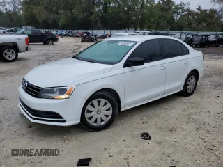 2016 Volkswagen Jetta Sedan 1.4T S w/Technology with VIN 3VW267AJ7GM208310, listed as a Copart auction lot 46260855 with 100,687 mi miles and Salvage Title. Bid and sale history available at carsss.com. Image 1.