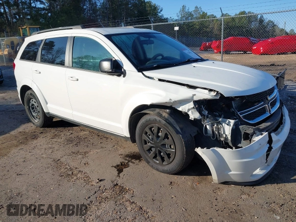 2017 Dodge Journey SE with VIN 3C4PDCAB4HT626945, listed as a IAAI auction lot 41209102 with 158,288 mi miles and . Bid and sale history available at DreamBid. Image 1.