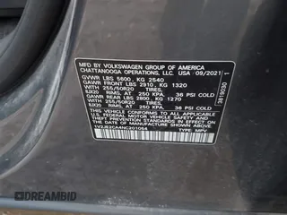 2022 Volkswagen Atlas SE с VIN 1V2JE2CA4NC201054, выставлен на аукционе IAAI как лот 41920943 с пробегом 68 407 миль миль и . История ставок и продаж доступна на DreamBid. Изображение 9.