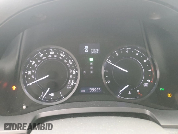 2012 Lexus IS 250 C with VIN JTHFF2C28C2522934, listed as a Copart auction lot 49918695 with 109,595 mi miles and Salvage title. Bid and sale history available at DreamBid. Image 9.