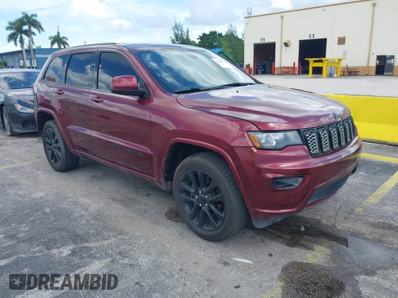 2017 Jeep Grand Cherokee Laredo with VIN 1C4RJFAG3HC701869, listed as a IAAI auction lot 42720101 with 67,311 mi miles and . Bid and sale history available at DreamBid. Image 1.