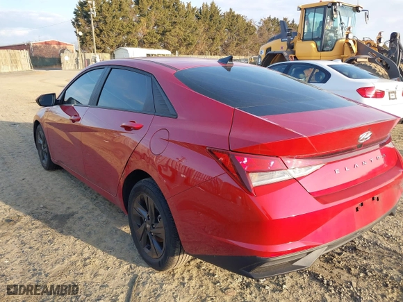2022 Hyundai Elantra Essential with VIN KMHLM4AG2NU333591, listed as a IAAI auction lot 41487301 with 21,148 mi miles. Bid and sale history available at carsss.com. Image 3.