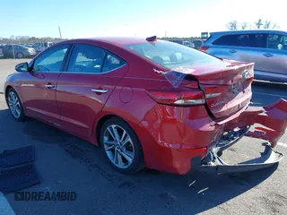 2017 Hyundai Elantra Value Edition z VIN KMHD84LF7HU268464, wystawiony jako IAAI lot #41641826 z przebiegiem 184 174 mil mil oraz . Historia ofert i sprzedaży dostępna na DreamBid. Obrazek 3.