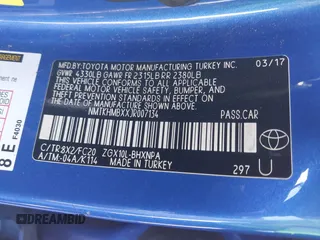 2018 Toyota C-HR XLE z VIN NMTKHMBXXJR007134, wystawiony jako IAAI lot #42004283 z przebiegiem 174 336 mil mil oraz . Historia ofert i sprzedaży dostępna na DreamBid. Obrazek 9.