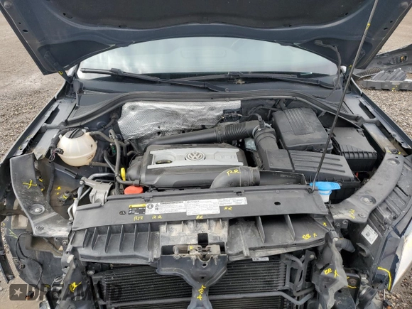 2017 Volkswagen Tiguan with VIN WVGHV7AX1HK017717, listed as a Copart auction lot 64948373 with 77,825 mi miles and Salvage title. Bid and sale history available at DreamBid. Image 12.
