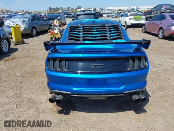 2020 Ford Mustang EcoBoost with VIN 1FA6P8TH3L5133922, listed as a IAAI auction lot 42152718 with 49,809 mi miles. Bid and sale history available at carsss.com. Image 17.