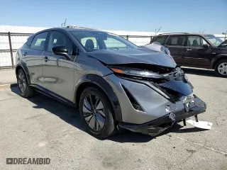 2023 Nissan ARIYA EVOLVE+ with VIN JN1DF0BB3PM705556, listed as a Copart auction lot 61039554 with 1,863 mi miles and Salvage Title. Bid and sale history available at carsss.com. Image 10.
