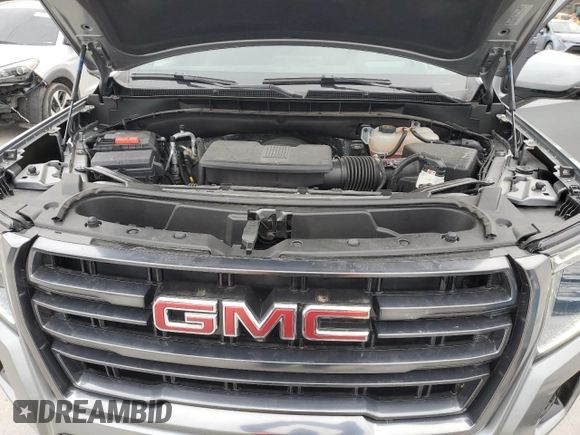 2024 GMC Yukon AT4 with VIN 1GKS2CKLXRR228905, listed as a Copart auction lot 47406685 with 11,025 mi miles and Salvage Title. Bid and sale history available at carsss.com. Image 12.